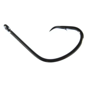 Owner Mutu Light  Pro Pack Size 5/0  Black Chrome 22pk