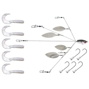 Yum Yumbrella Flash Mob Jr 5 Wire Pearl White Willow