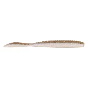 Berkley PB MaxScent FlatWorm 4'' Brown Back 10pk