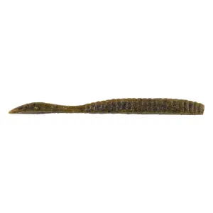 Berkley PB MaxScent FlatWorm 4'' Green Pumpkin 10pk