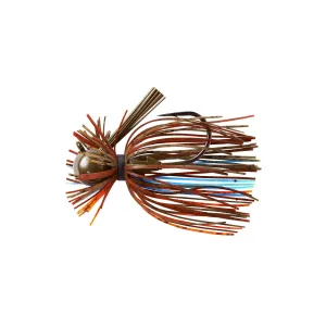 War Eagle Heavy Finesse Jig 1/2oz Pond Scum Perch
