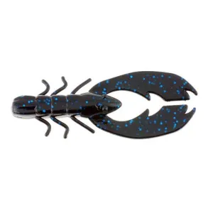 Berkley PB Chigger Craw 4'' Black Blue Fleck 9pk