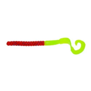 Berkley PB Power Worm 7'' Plum/Chartreuse 13pk