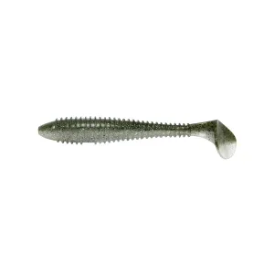 Keitech Fat Swing Impact 3.8 Silver Flash