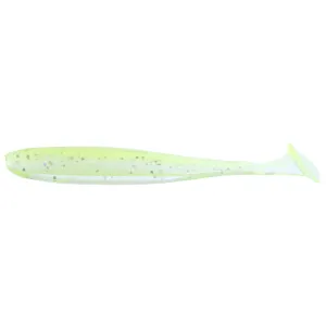 Keitech Easy Shiner 4'' Chartreuse Shad 7pk