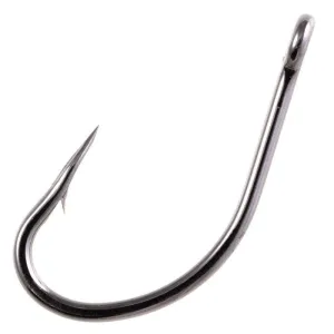 Owner Flyliner Hook Size 2  Black Chrome 8pk