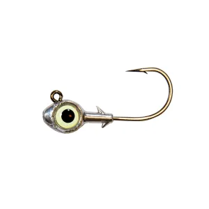 Z Man Trout Eye Jighead 1/4 Glow 3pk