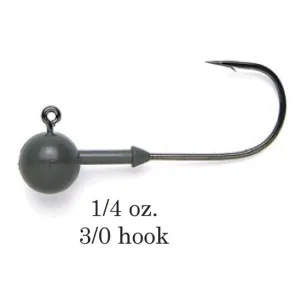 Keitech Tungsten Super Round Jig Head 1/4 oz 3/0 2pk