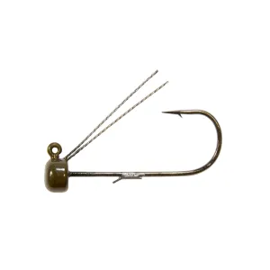 Z Man Finesse Shroomz Weedle 1/10 oz 3pk -Green Pumkin