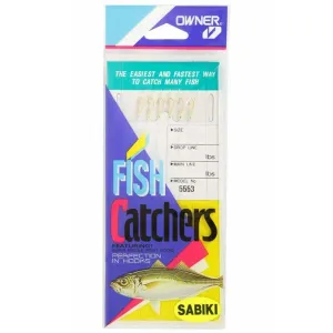 Owner Sabiki Size 10  Gold Rainbow Skin