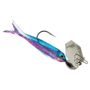 ChatterBait Flashback Mini 1/8 oz Silver/Blue
