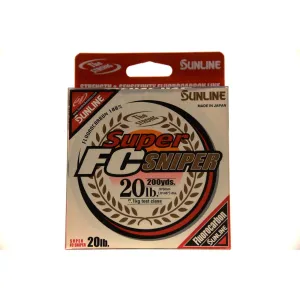 Sunline Super FC Sniper 20 lb - Clear - 200 yds