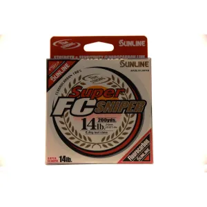 Sunline Super FC Sniper 14 lb - Clear - 200 yds