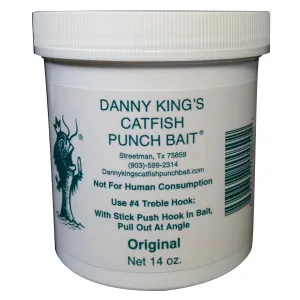 Danny King Catfsh Punch Bait Original 14oz