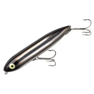 Heddon Feather SuperSpook Jr Black Shiner