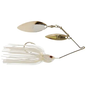 Z Man SlingbladeZSpinnerbait 1/2oz W/W Pearl Ghost