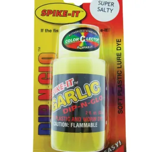 Spike It Dip-N-Glo Garlic Salt - 2 oz - Chartreuse