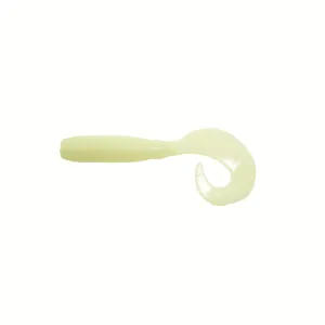 Yamamoto 4'' Single Tail Gru Luminous White 20pk