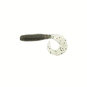 Yamamoto 4'' Single Tail Gru Smoke w/Black 20pk
