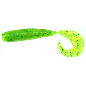 Yamamoto 4'' Single Tail Gru Chart Green 20pk