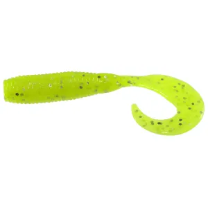 Yamamoto 4'' Single Tail Gru Chart Silver 20pk