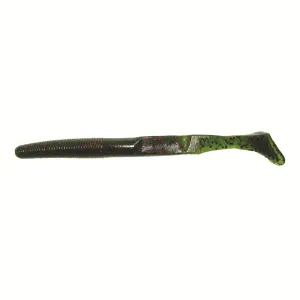Yamamoto 5'' Swimsenko Watermelon/Black & Red 10pk