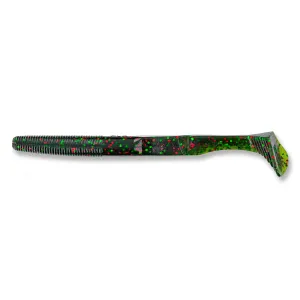 Yamamoto 5'' Swimsenko Watermelon w/Red & Green 10p