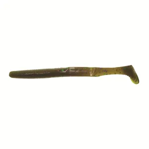 Yamamoto 5'' Swimsenko Green Pump w/Grn & Purp 10pk