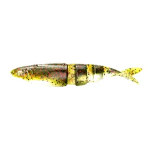 Lake Fork Live Magic Shad 4.5'' Wtrmelon Red/Pearl 4pk