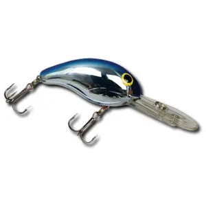 Bandit 300 Series Crankbait 2" 1/4 oz Chrome Blue