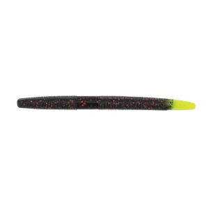 Yamamoto 5'' Senko Core Shot Smoke w/Blk&Copp/Chart. Tip