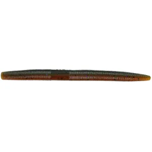 Yamamoto 5'' Senko Laminate Drk Grn Pmpk/Trans. Amb 10pk