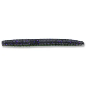 Yamamoto 4'' Senko Smoke w/Blk & Purple 10pk
