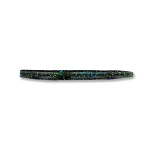 Yamamoto 4'' Senko Smoke/Blk Blue & Chart 10pk