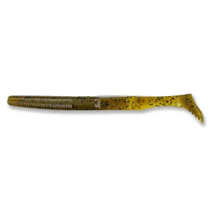 Yamamoto Swimsenko 4'' Green Pumpkin Black 10pk