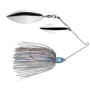 Strike King TG Spinner W/W 3/8oz Blue Glimmer