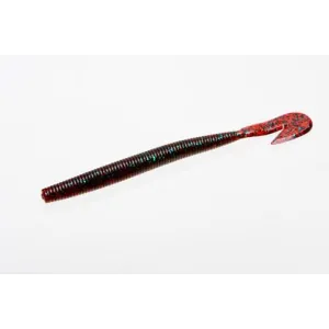 Zoom Mag U-V Speed Worm 7'' Red Bug 8pk