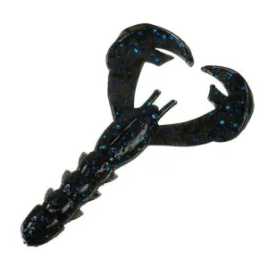 Strike King Rage 3''BabyCraw Black Blue Flake 9pk