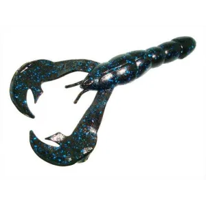 Strike King Rage 4'' Craw Black Blue Flake 7pk