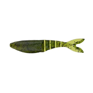Yamamoto 4'' Zako Watermelon W/Blk Flk 6pk