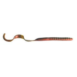 Culprit 10'' Worm Watermelon Copper Red Fl 10p
