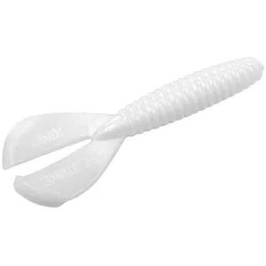 Strike King Rage Menace Grub Pearl 8pk