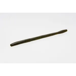 Zoom Magnum Trick Worm 7'' Green Pumpkin 8pk