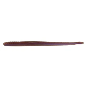 Roboworm 6''Fat StraightTail Oxblood Light Red Fl  8pk