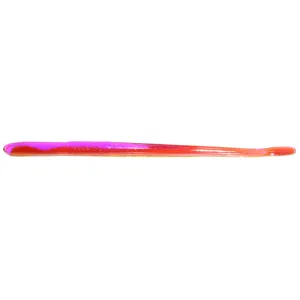 Roboworm 6'' Straight Tail Red Crawler 10pk