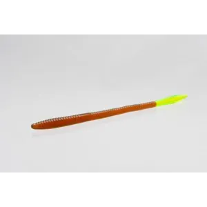 Zoom Trick Worm 6.5'' Motoroil/Chartreuse 20pk