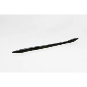 Zoom Trick Worm 6.5'' Black 20pk