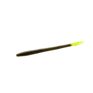 Zoom Trick Worm 6.5'' Green Pumpkin/Chart 20pk