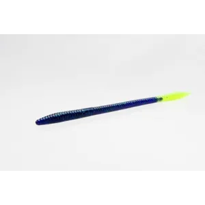 Zoom Trick Worm 6.5'' Junebug/Chartreuse 20pk