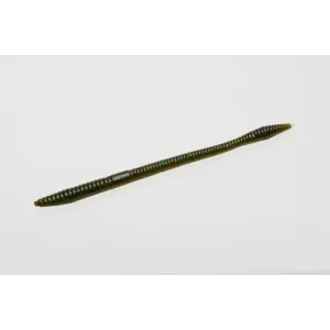 Zoom Trick Worm 6.5'' Green Pumpkin Green 20pk